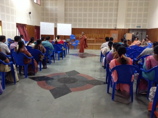 Awareness programme for parents at Vanavani school