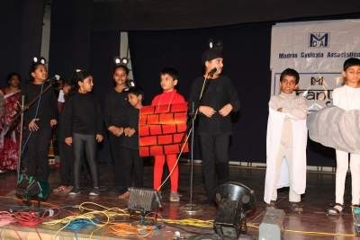 Junior Children performing on the Annual Day