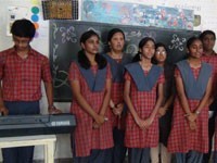 Singing Ananya School Song